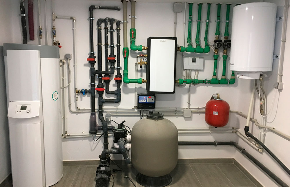 Sistemas de agua caliente central